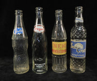 Vintage Soda Bottles - Lot of 4