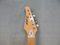 Baby Blue Sawtooth Left-Handed Electric Guitar