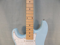 Baby Blue Sawtooth Left-Handed Electric Guitar