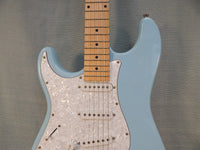 Baby Blue Sawtooth Left-Handed Electric Guitar