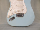 Baby Blue Sawtooth Left-Handed Electric Guitar