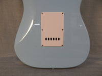 Baby Blue Sawtooth Left-Handed Electric Guitar