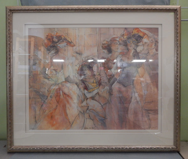 "Before the Ball" Limited Edition Framed Lithograph by Gary Benfield