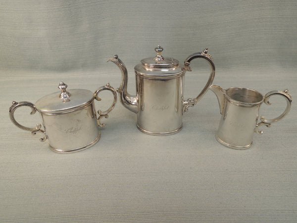 Manhattan Plate Co. Silverplate Tea Set - 3 Pieces