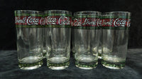 Coca-Cola Tiffany Water Glasses - Set of 8