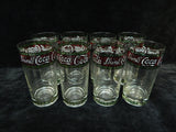 Coca-Cola Tiffany Water Glasses - Set of 8