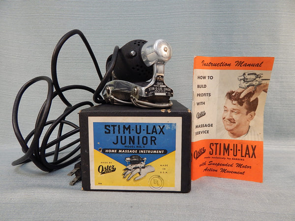 Vintage Oster Stim-U-Lax Junior Massager - Works!