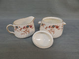 Minton "Ancestral" China Setting for 12 (as noted) Plus Serving Pieces