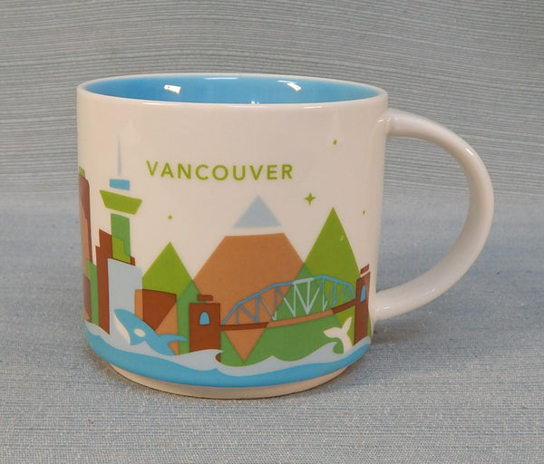 Vancouver You Are Here Series Starbucks Coffee Mug