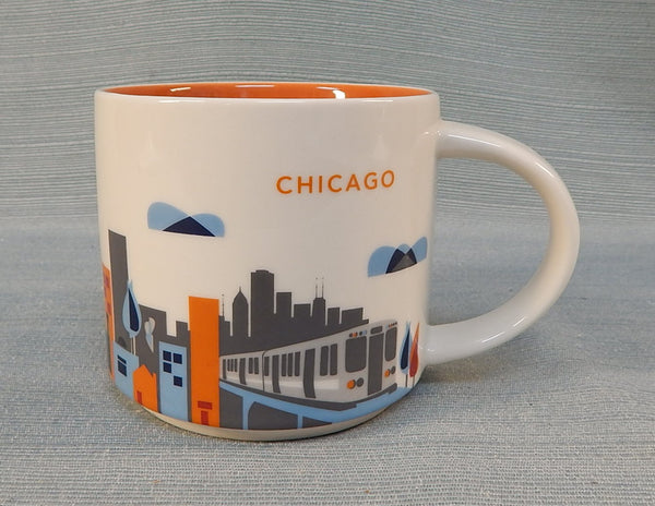 Chicago You Are Here Series Starbucks Coffee Mug