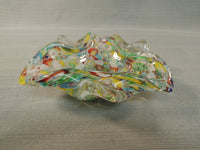 Triangular Millefiori Candy Dish