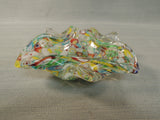 Triangular Millefiori Candy Dish