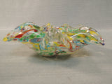 Triangular Millefiori Candy Dish