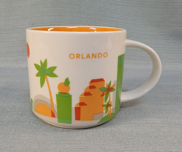 Orlando You Are Here Series Starbucks Coffee Mug