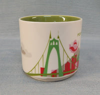 Portland You Are Here Series Starbucks Coffee Mug
