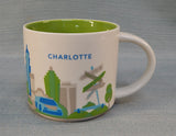 Charlotte You Are Here Series Starbucks Coffee Mug