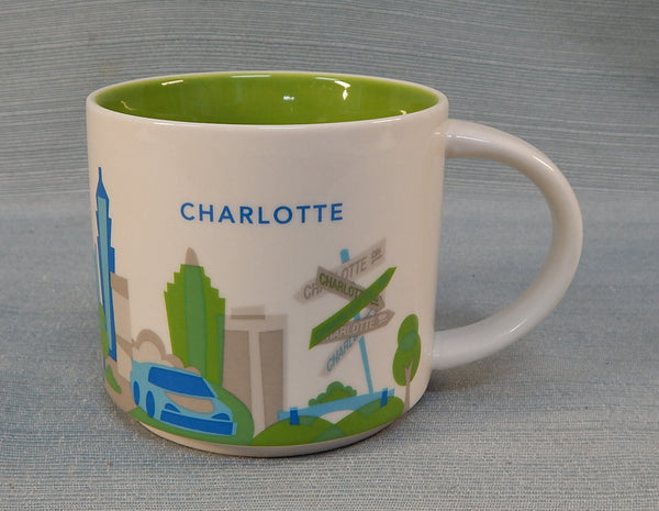 Charlotte You Are Here Series Starbucks Coffee Mug