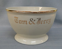 Vintage Hall Tom & Jerry Punch Bowl