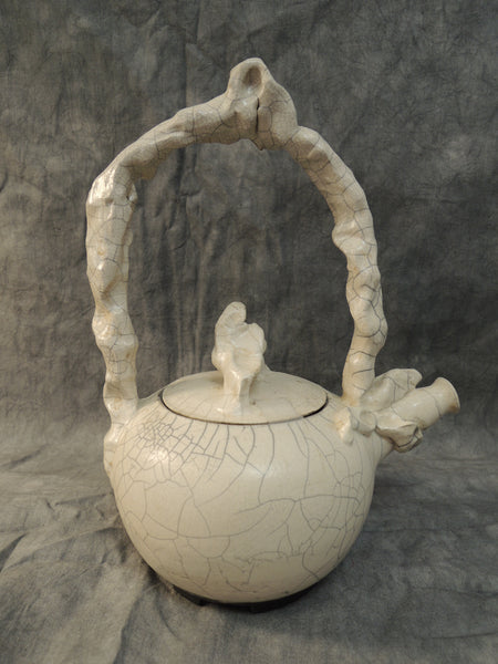 Raku Pottery Teapot