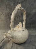 Raku Pottery Teapot