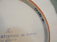 Ceramica Artistica de Puebla Plate 3