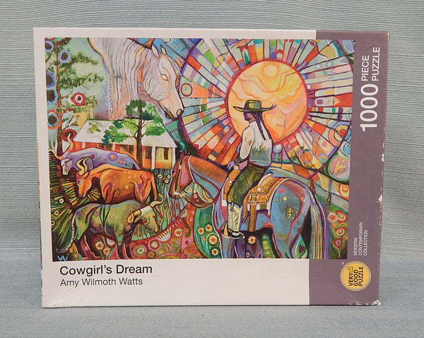 1000 Piece Cowgirl's Dream Puzzle - Certified Complete!