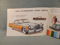 Studebaker Vintage Sales Brochures - Lot of 4