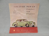 Vintage Automobile Sales Brochures - Mixed Lot of 4