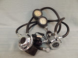 Dacor Olympic 400 Scuba Regulator Set w/Hoses and Gauges