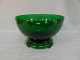 Anchor Hocking Emerald Green Punchbowl Set