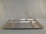 MCM Stainless Steel Divided Serving Tray