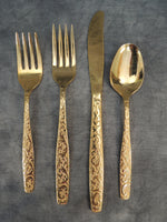 Americana Golden Heritage Flatware - 39 Pieces