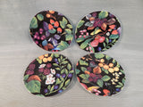 Italian Dessert Plates - Set of 4 - Brand New!