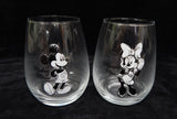 Mickey and Minnie Mouse Tumblers