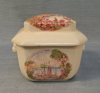 Royal Staffordshire Lidded Tea Caddy