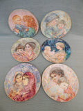 Set of 6 Royal Doulton Collectors' Edition Plates - Mothers and Children