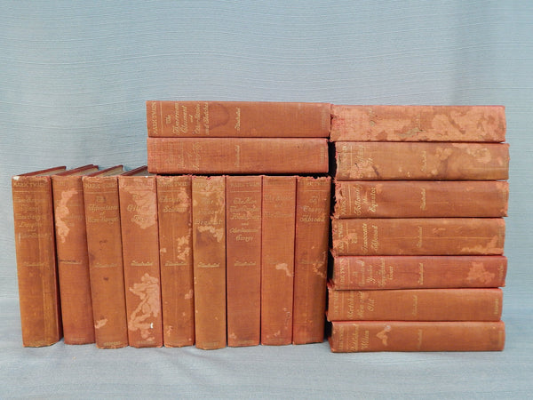 Mark Twain's Works - Lot of 18 Volumes, c. 1900s