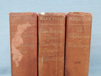 Mark Twain's Works - Lot of 18 Volumes, c. 1900s