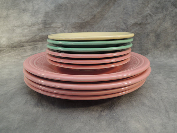 Fiesta Ware Plates - Not Vintage