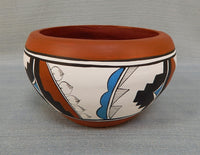 Mexican Hand-Painted Bowl