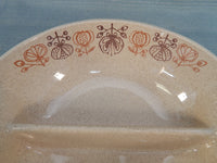 Franciscan Pomegranate Divided Bowl