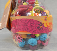 Battat B. Pop-Arty Beads in Jar with Handle