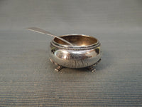 Towle Sterling Silver Salt Cellars with Spoons - Set of 3