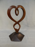 Bronze Table Sculpture by Charles Strain