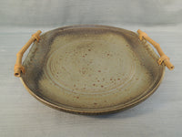 Large Rustic Ceramic Platter