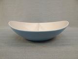 Ben Seibel for Iroquois Pottery Blue Diamond Divided Dish