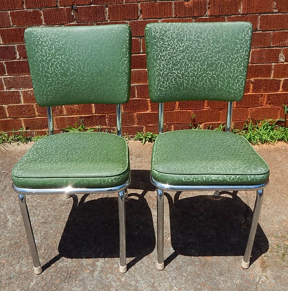 Pair of Retro Kitchen Dining Chairs