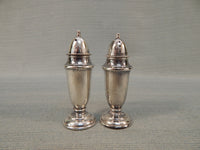 Small Sterling Silver Salt and Pepper Shakers