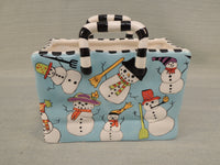 1999 Patricia Dupont Ceramic Christmas Bag