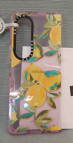 Casetify Lemons Galaxy Z Fold 4 Phone Case - Brand New!